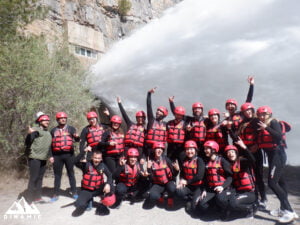 Rafting en Montanejos 2023-04-16 con Dinamic Adventure